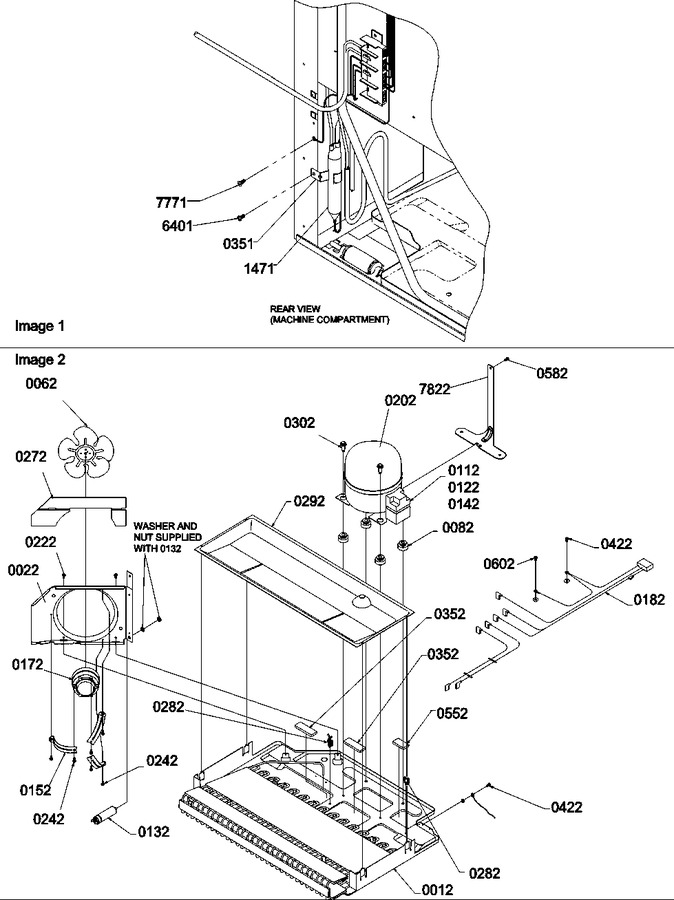 Diagram for TR525VW (BOM: P1322701W W)