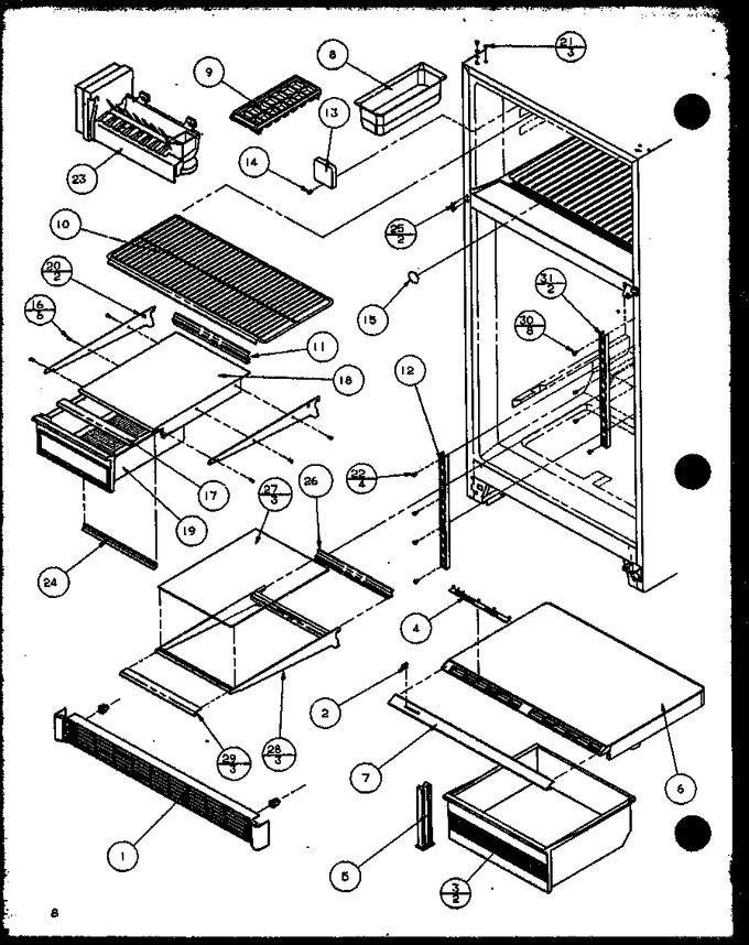 Diagram for TRG18QB3W (BOM: P1111315W W)