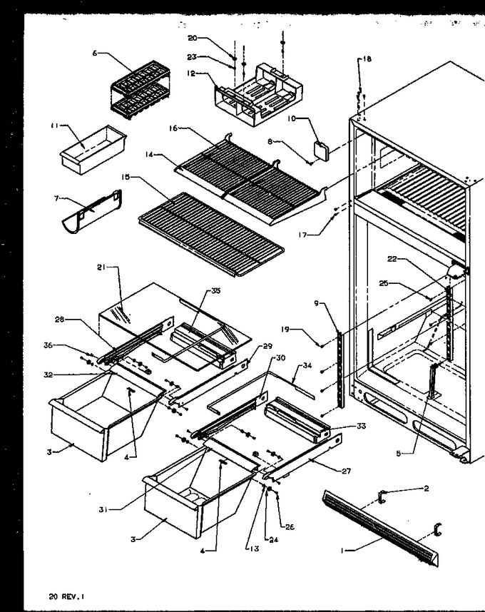 Diagram for TX18R2W (BOM: P1158412W W)
