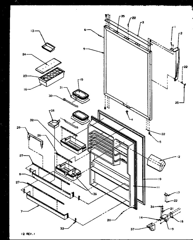 Diagram for TX18R2W (BOM: P1158412W W)