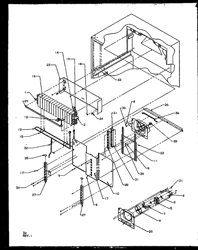 Diagram for TX19RW (BOM: P1158504W W)
