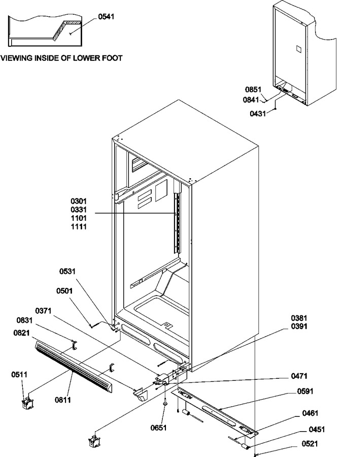 Diagram for TS22VW (BOM: P1306502W W)