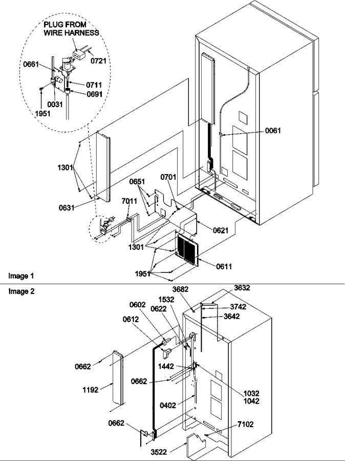 Diagram for TSI25VW (BOM: P1308102W W)
