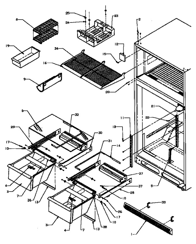 Diagram for TX19R3W (BOM: P1181907W W)