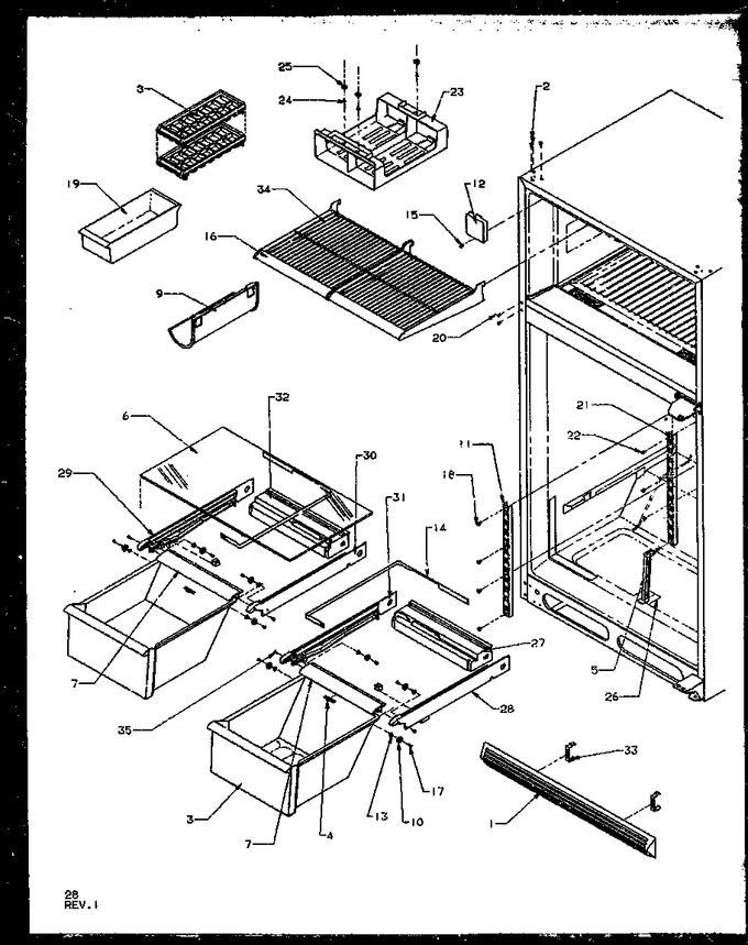 Diagram for TX19RE (BOM: P1158504W E)