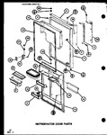 Diagram for 05 - Ref Door Parts