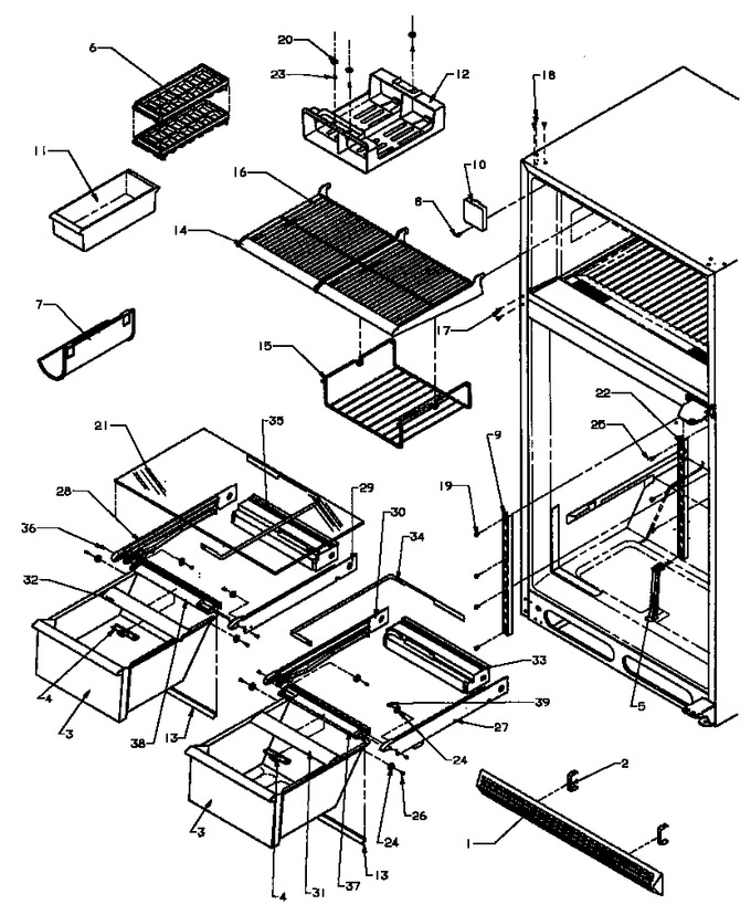 Diagram for TX21A3W (BOM: P1181504W W)
