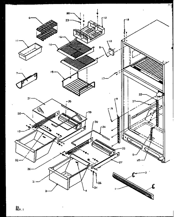 Diagram for TXI21RL (BOM: P1168006W L)