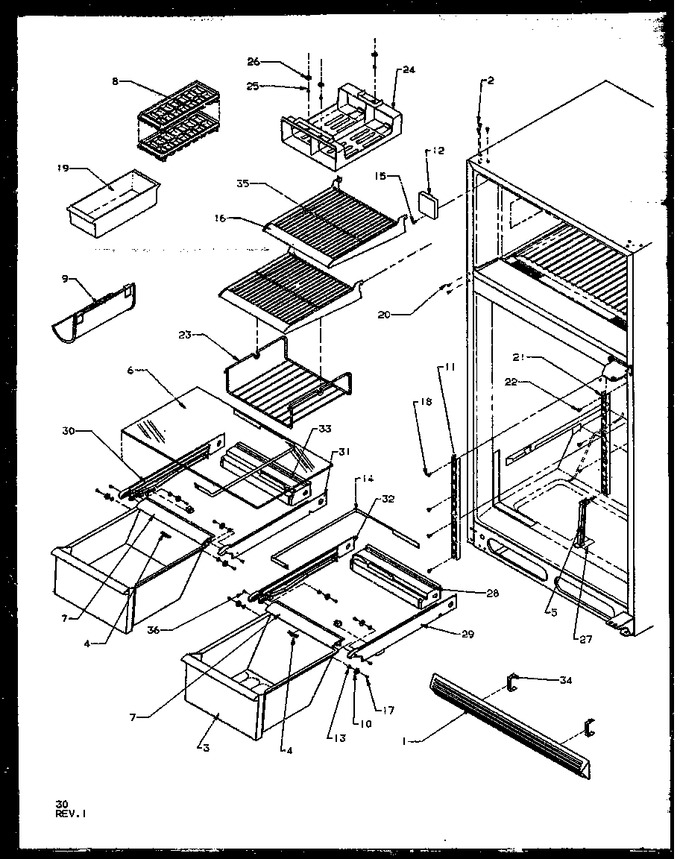 Diagram for TXI22RW (BOM: P1168008W W)