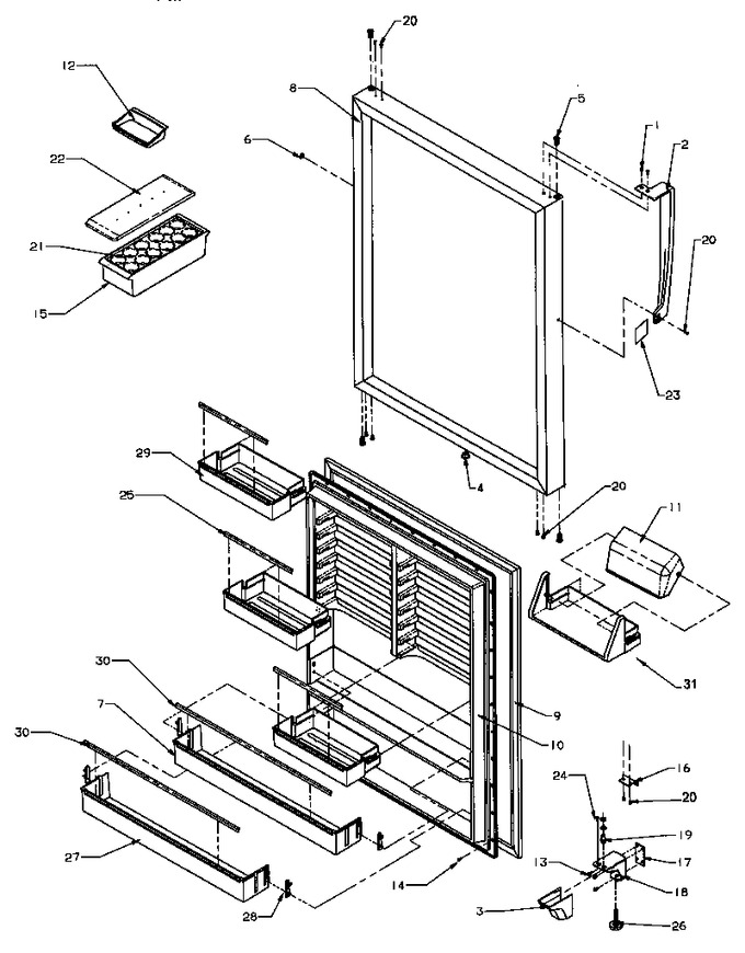 Diagram for TX22S3W (BOM: P1196001W W)