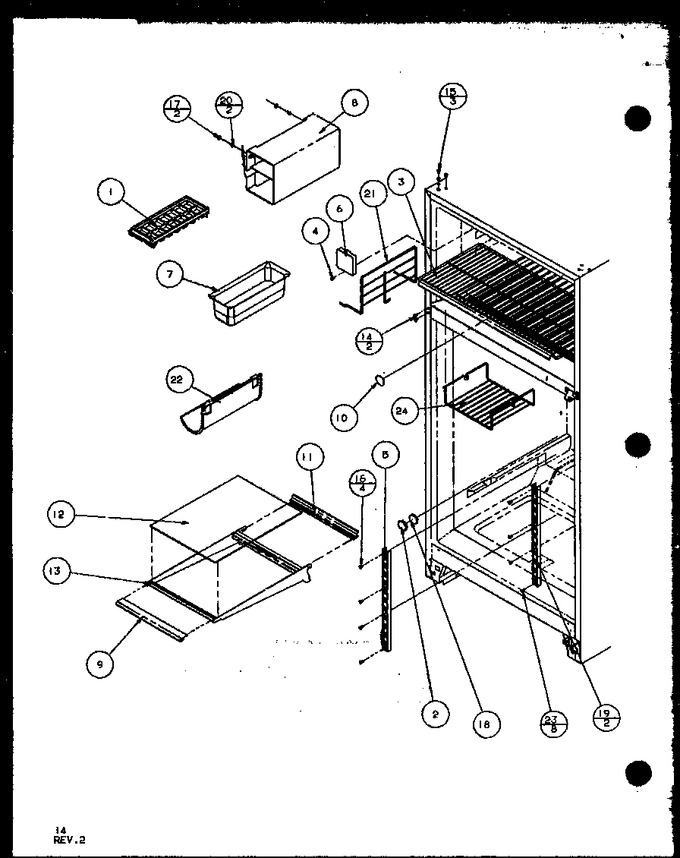 Diagram for TZ18Q2W (BOM: P1156103W W)