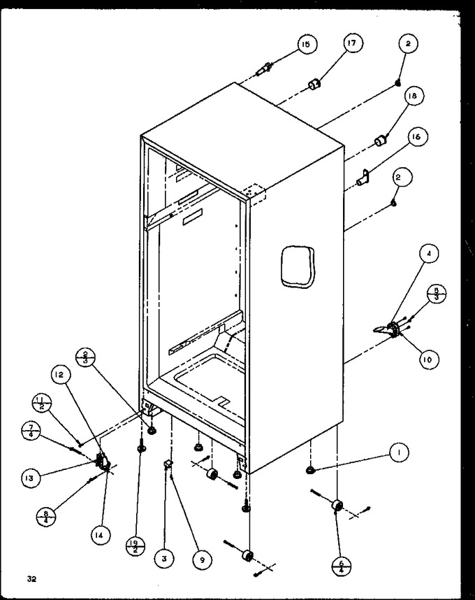 Diagram for TZ19QW (BOM: P1111409W W)
