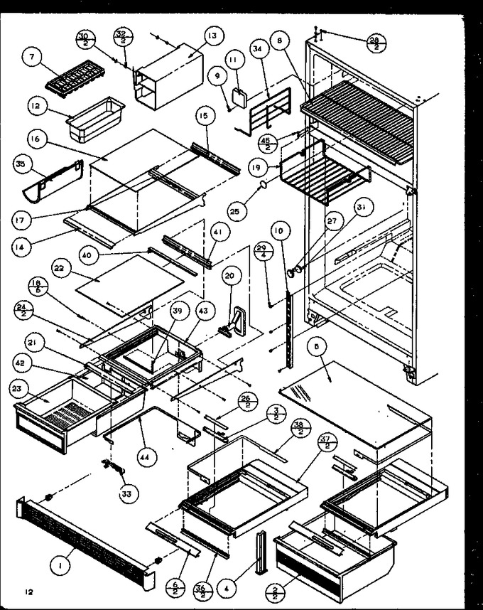 Diagram for TZ19QW (BOM: P1111409W W)