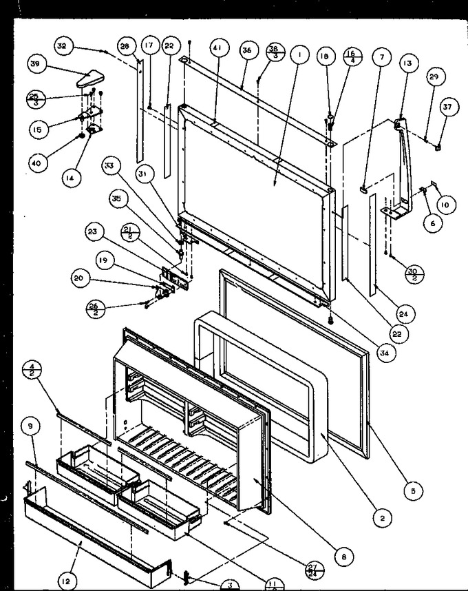 Diagram for TZ21Q2E (BOM: P1111713W E)