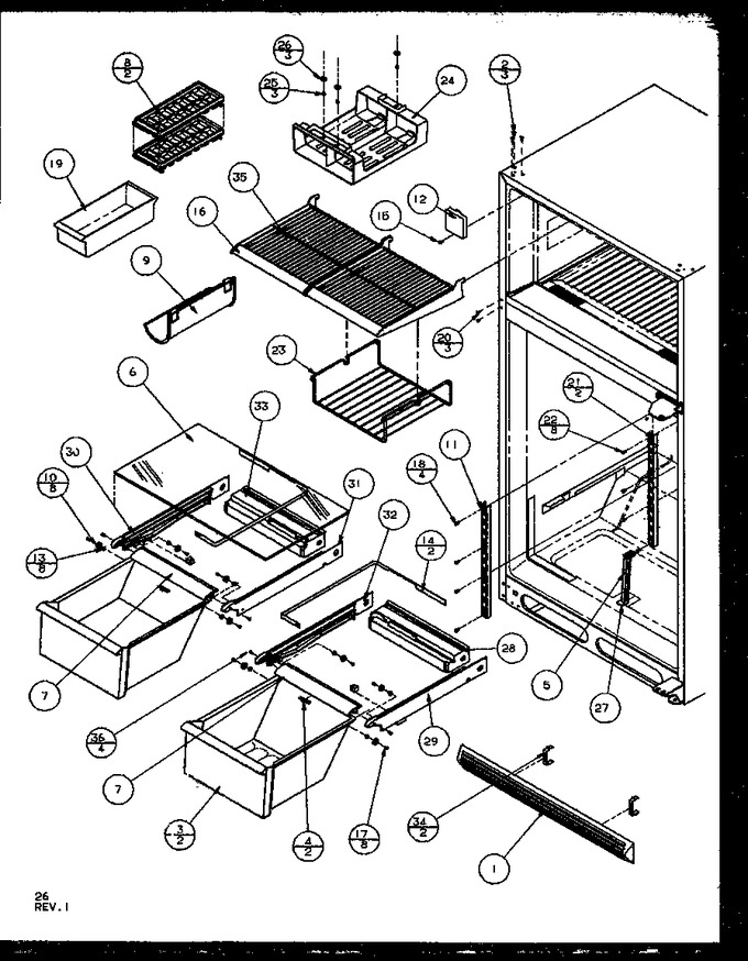 Diagram for TZ19RW (BOM: P1158501W W)