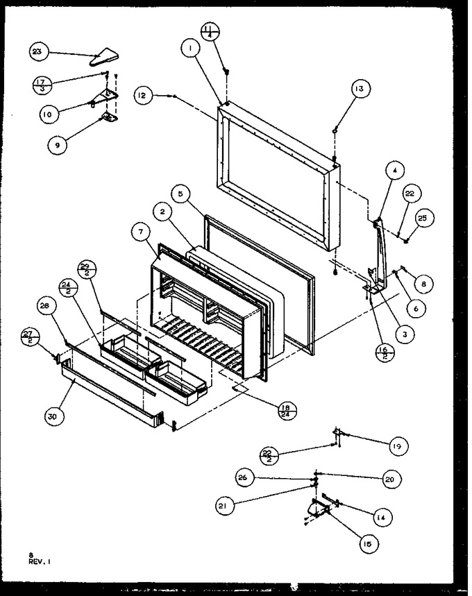 Diagram for TZ19RW (BOM: P1158501W W)