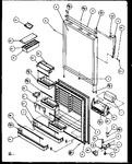 Diagram for 10 - Ref Door