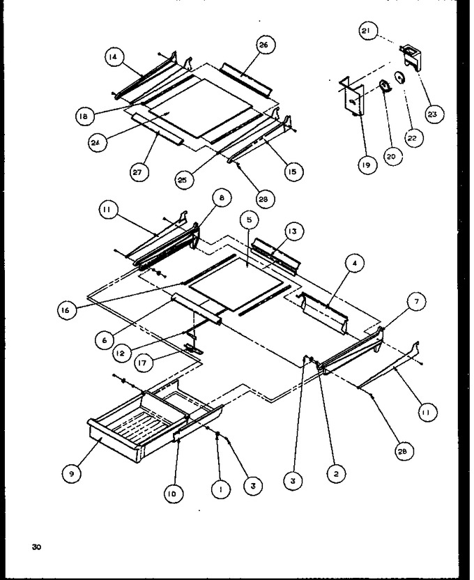 Diagram for TZ22RW (BOM: P1157703W W)
