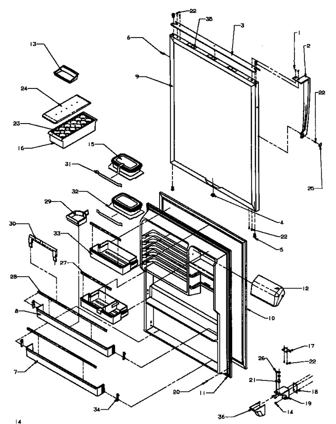 Diagram for TZI21R3L (BOM: P1182001W L)
