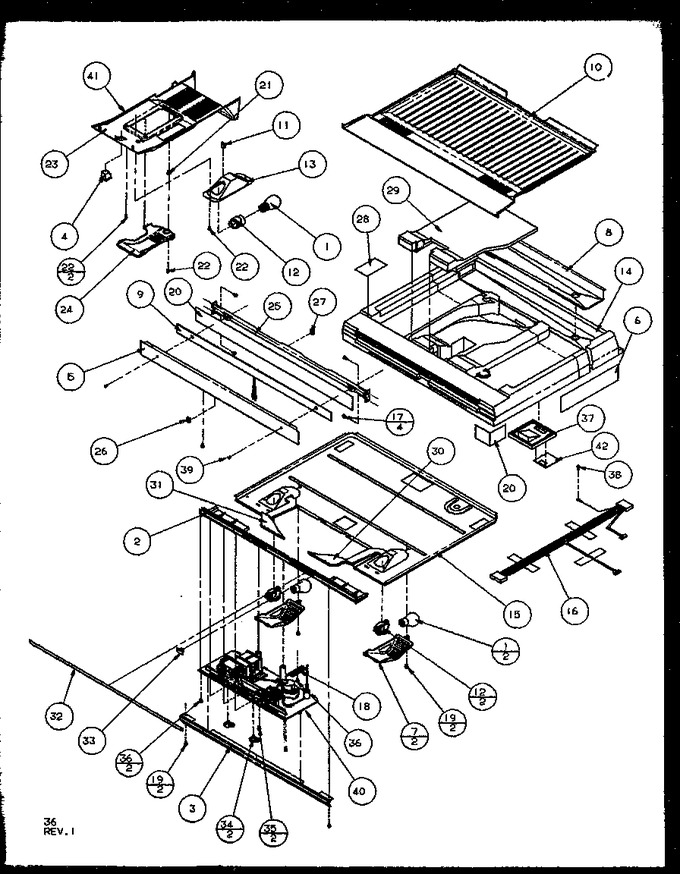 Diagram for TZI22RL (BOM: P1168003W L)