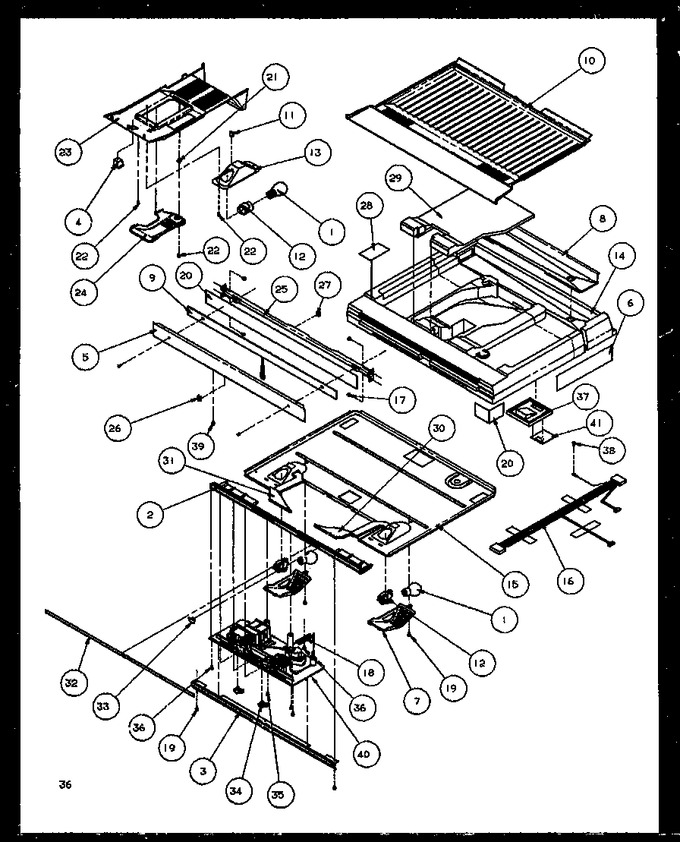 Diagram for TZ21RW (BOM: P1157604W W)