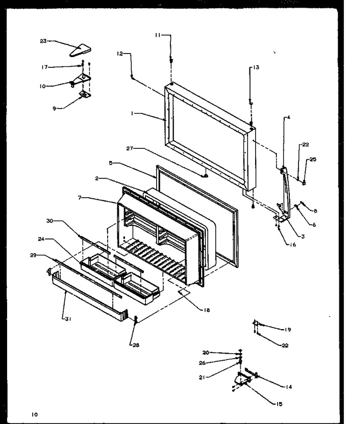 Diagram for TZI22R2W (BOM: P1168013W W)
