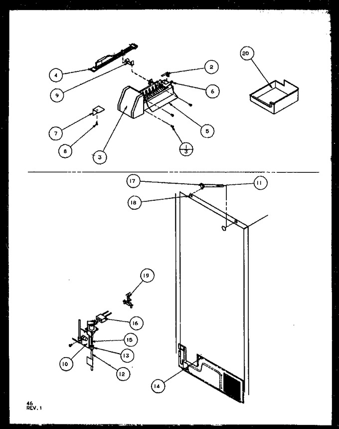 Diagram for TZI22RL (BOM: P1168003W L)