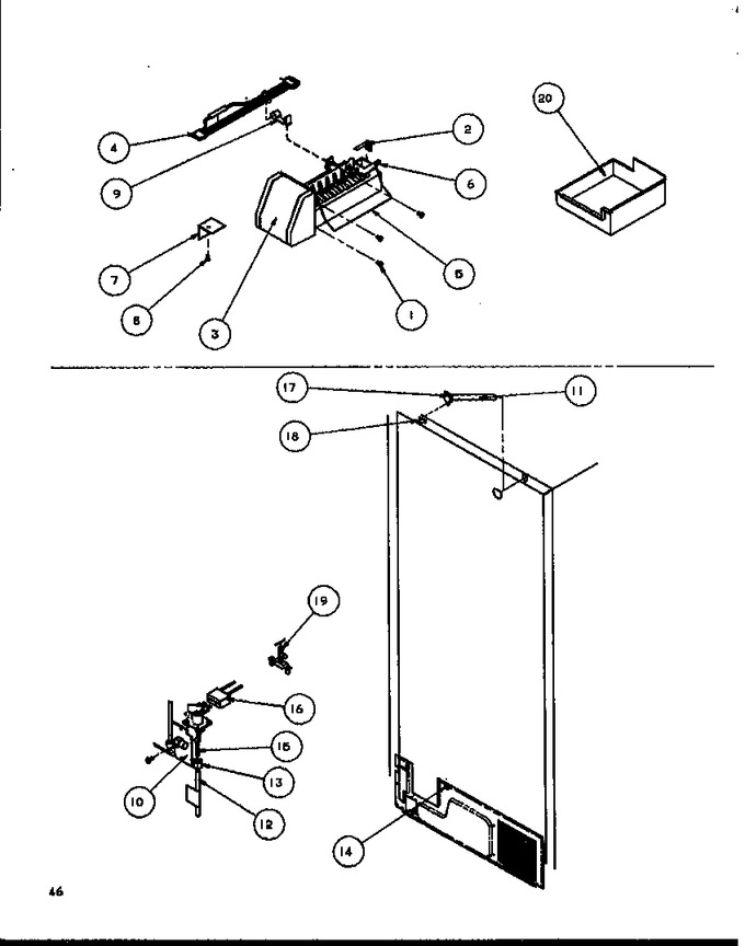 Diagram for TZI21RE (BOM: P1168005W E)