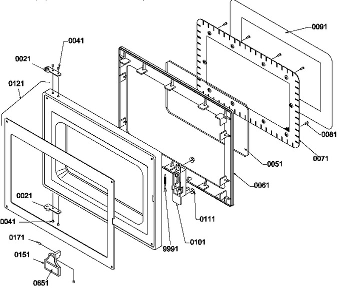 Diagram for U1600D (BOM: P1194303M)