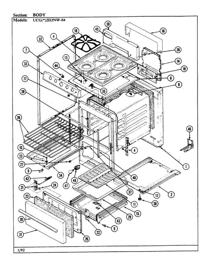 Diagram for UCGA2D2NW-AD