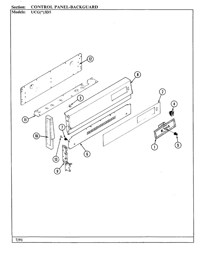 Diagram for UCGA3D5NX-B0
