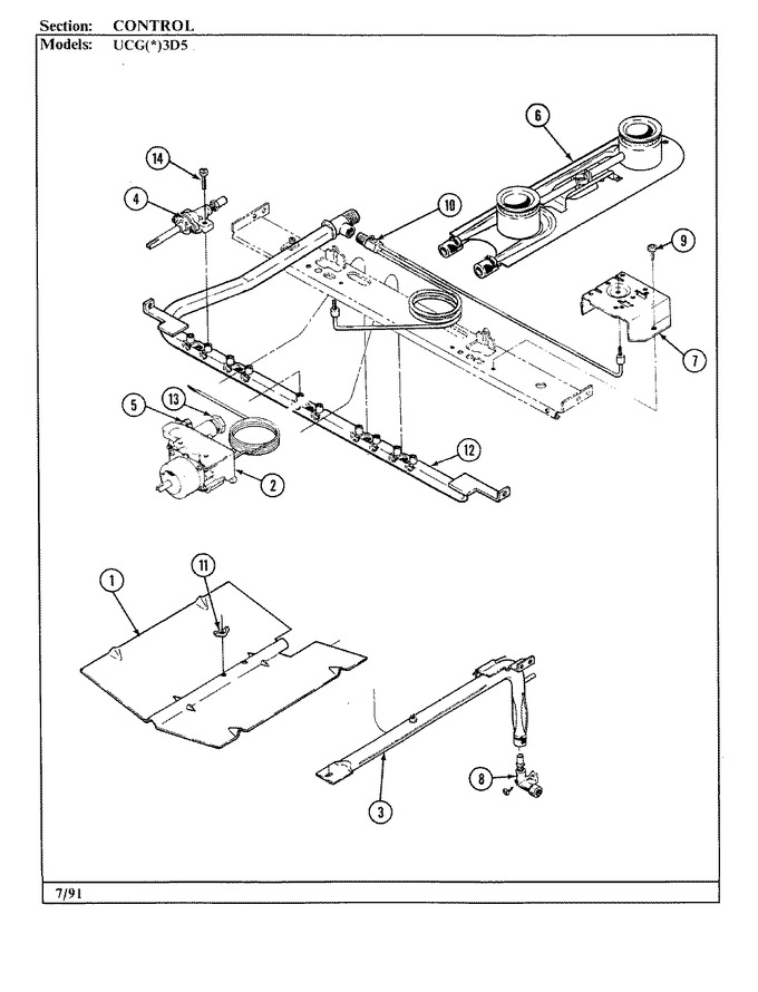 Diagram for UCGW3D5NX-B0