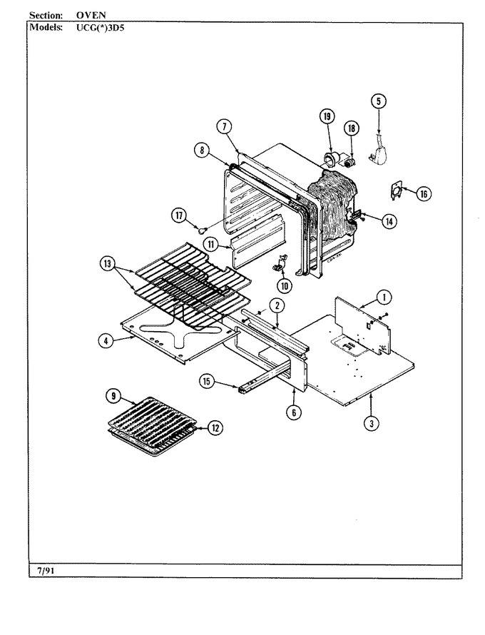 Diagram for UCGW3D5NX-B0