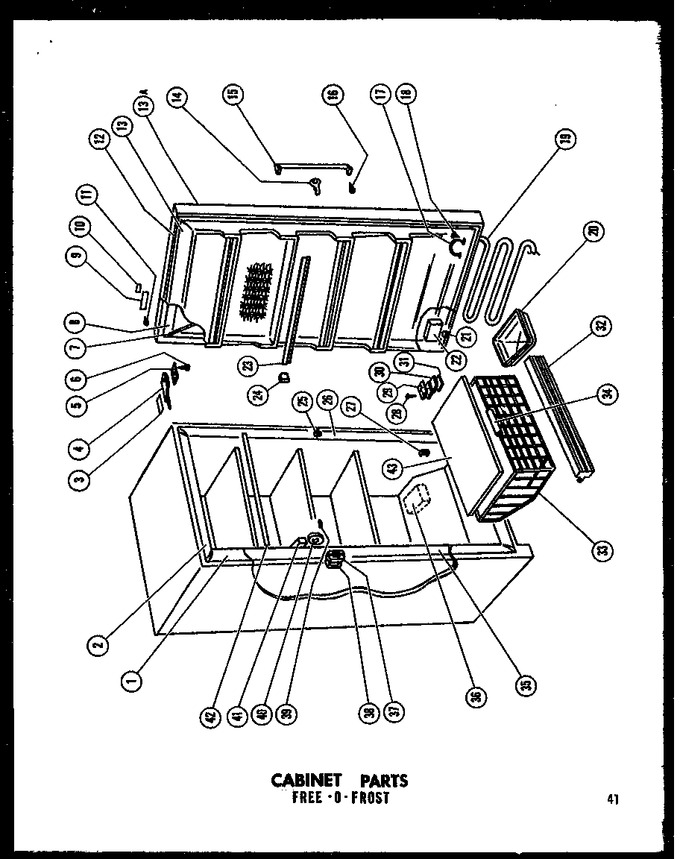 Diagram for UF16 (BOM: P6011720W)