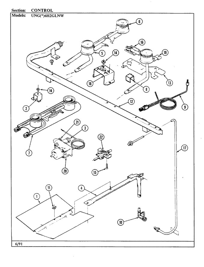 Diagram for UNGW6H2GLNW-AD