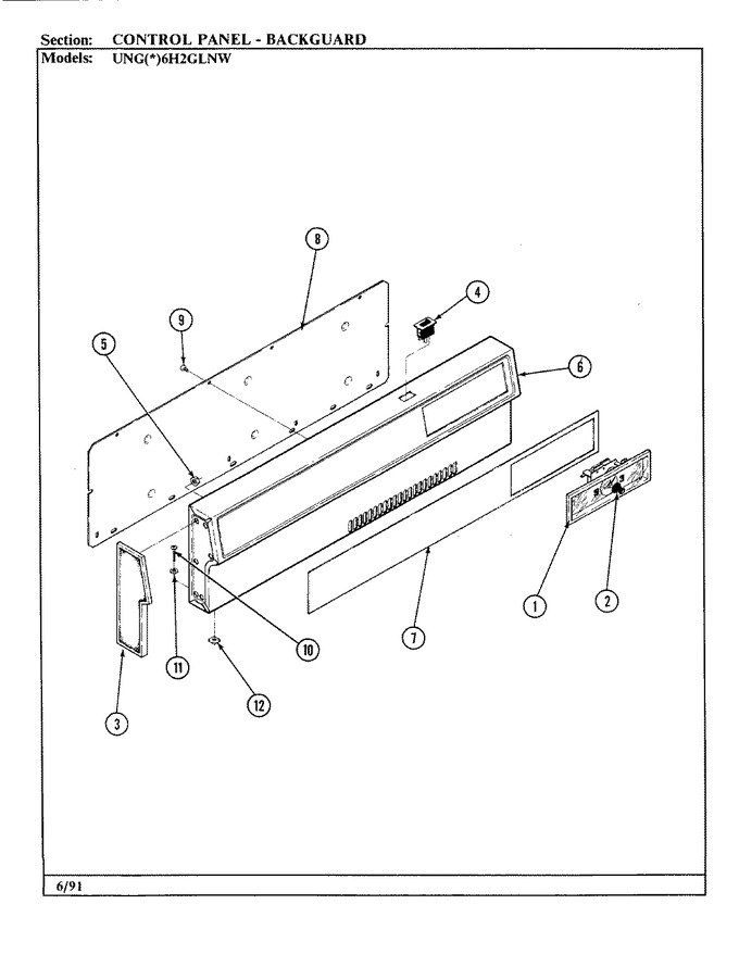 Diagram for UNGW6H2GLNW-AD