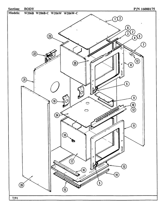 Diagram for W206W-C