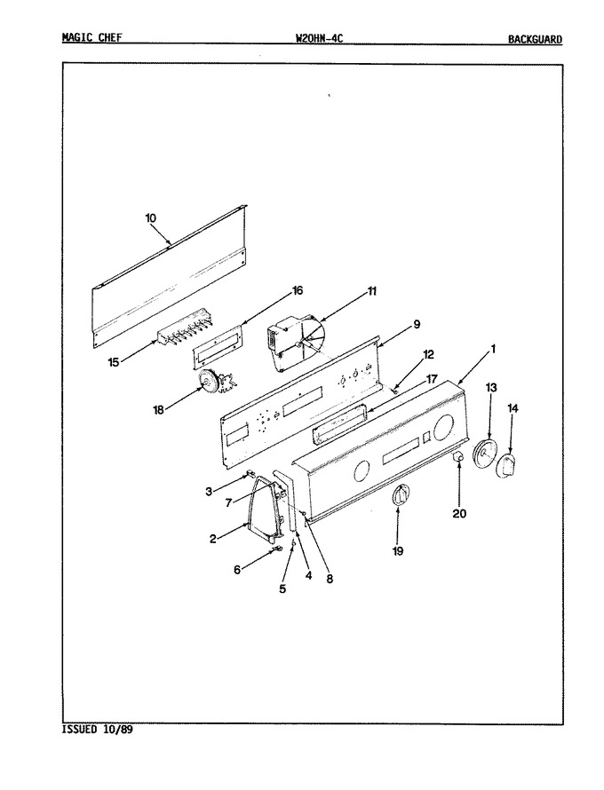 Diagram for W20HY4C
