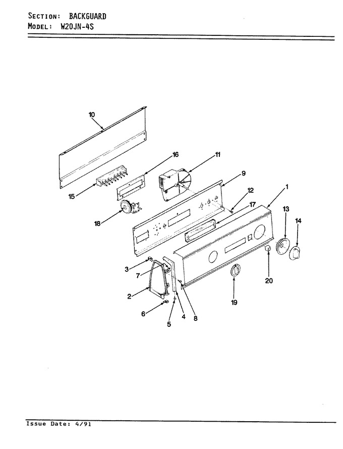 Diagram for W20JA4S