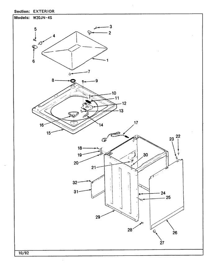 Diagram for W20JA4S