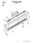 Diagram for 09 - Control Panel (lower Oven W276w)
