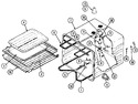 Diagram for 11 - Oven (lower)