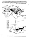 Diagram for 09 - Faucet Assy, Cabinet, Front Panel & Base