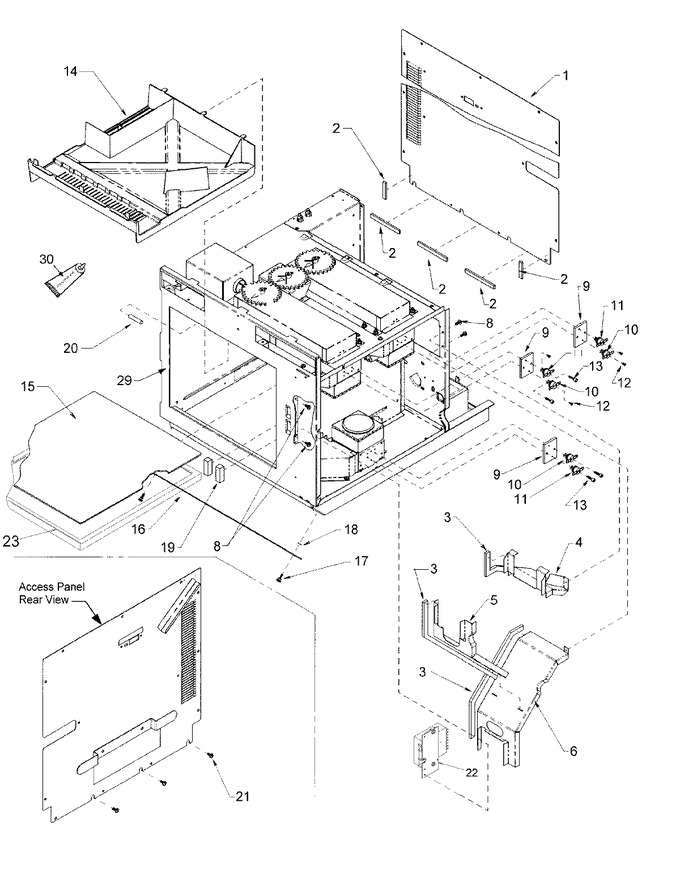 Diagram for WDYRC (BOM: P1198621M)