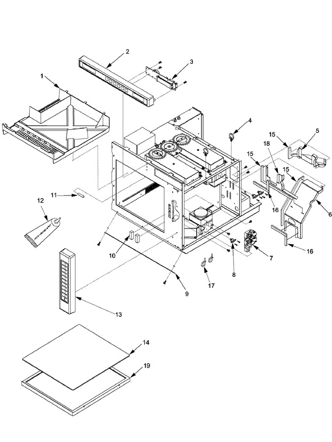 Diagram for WDYRC2 (BOM: P1329615M)