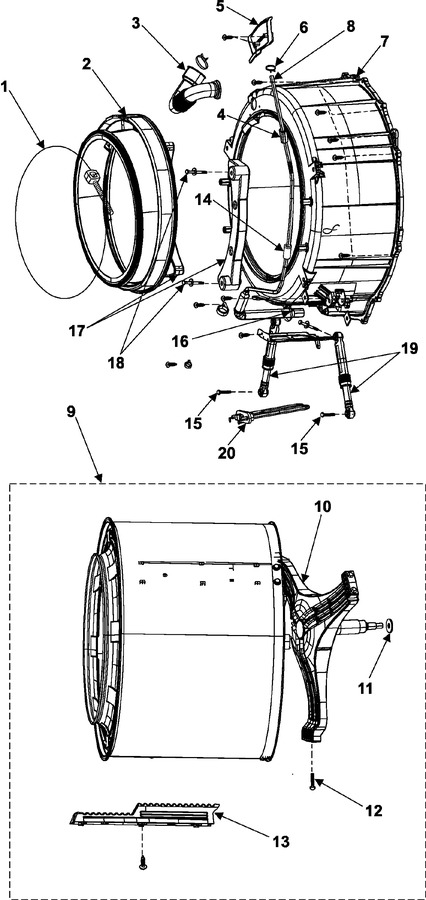 Diagram for WF316BAC
