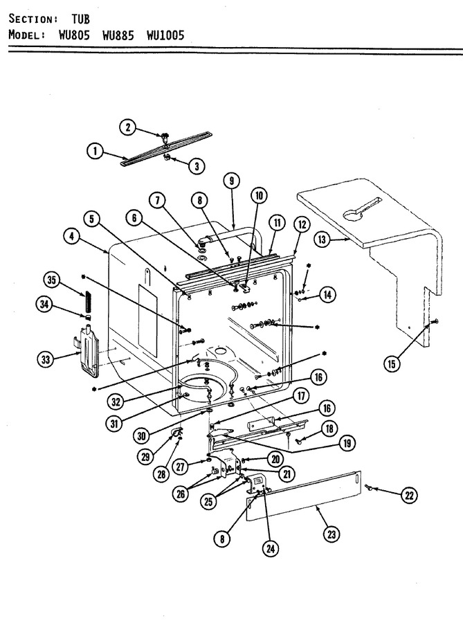 Diagram for WU885