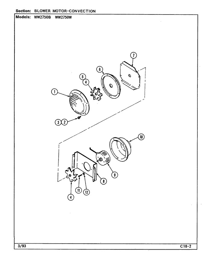 Diagram for WW2750B