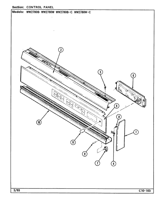 Diagram for WW2780B-C