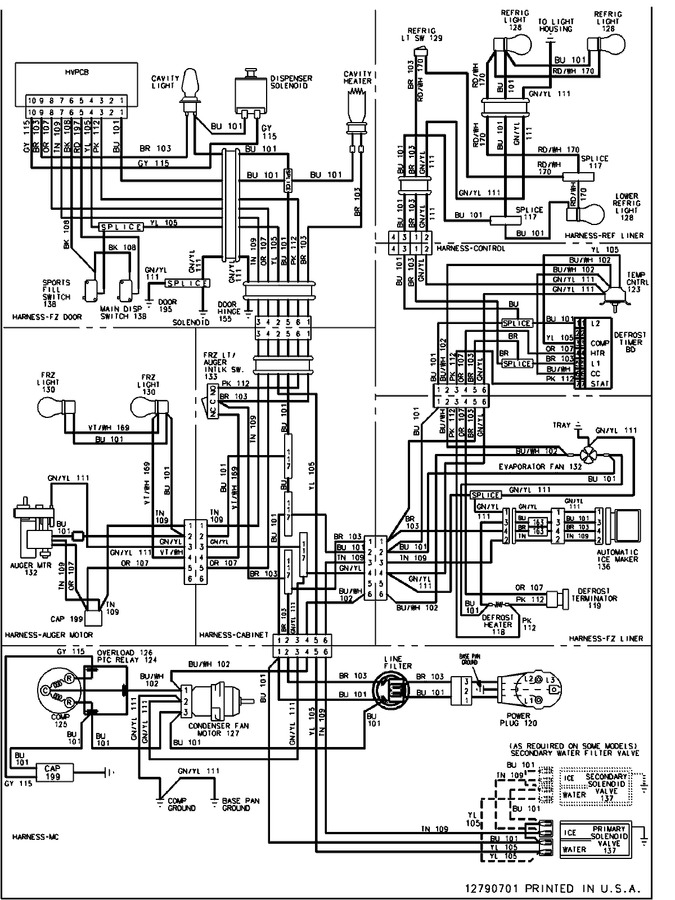 Diagram for XRSS267BW (BOM: PXRSS267BW1)